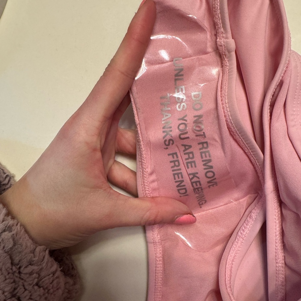 NWOT TA3 Plungey Shaping Swimwear (Light Pink) - Picture 5 of 5